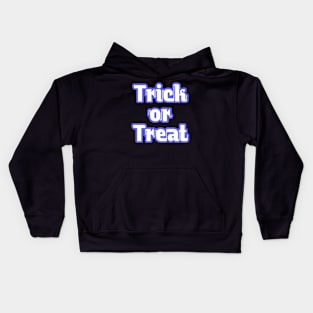 Trick or Treat Halloween Design Kids Hoodie